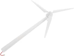 1 Set DIY Solar Powered Windmill Model for Wind Turbine Craft for Indoor Outdoor Activities Educational Science Teaching for Lightweight Portable Design