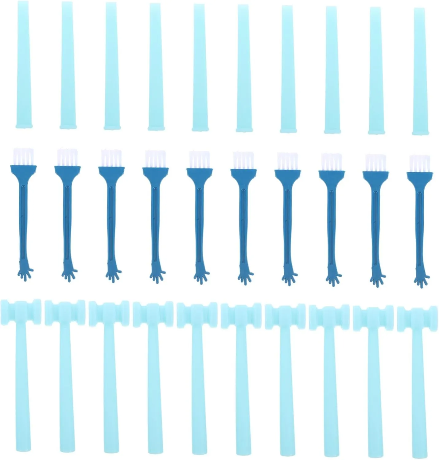 10sets Boys and Girls Archaeological Dig Kit Boy Girl Excavation Tools with Hammer Chisel Brush Interactive Stem for Hand-Eye Coordination Motor Skills Development