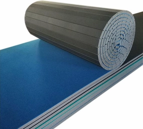 19.6ft*6ft*0.13ft Indoor Gymnastics Tracks Exercise Mat Roll Out Cheerleading Fitness Mats with a Grippy Gym Carpet Top Sturdy Foam Wrestling Mats for MMA, Gymnastics (Size : 6m*1.83m*4cm)