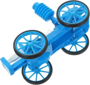 1Set Air Powered Car Educational for Experiment Plaything Black and Red Develops Imagination and Understanding of Atmospheric Pressure