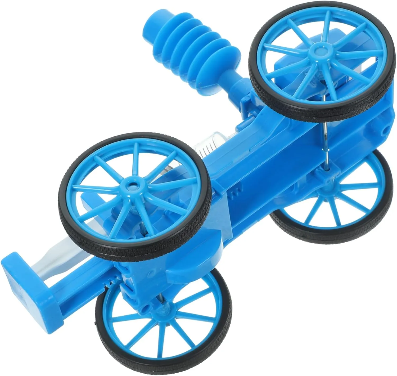 1Set Air Powered Car Educational for Experiment Plaything Black and Red Develops Imagination and Understanding of Atmospheric Pressure