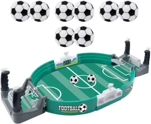 1Set Household Table Football Interactive Soccer Game for Enhances Focus and Hand Eye Coordination Creative Board Game with Scoring Board for Family Fun and Playtime