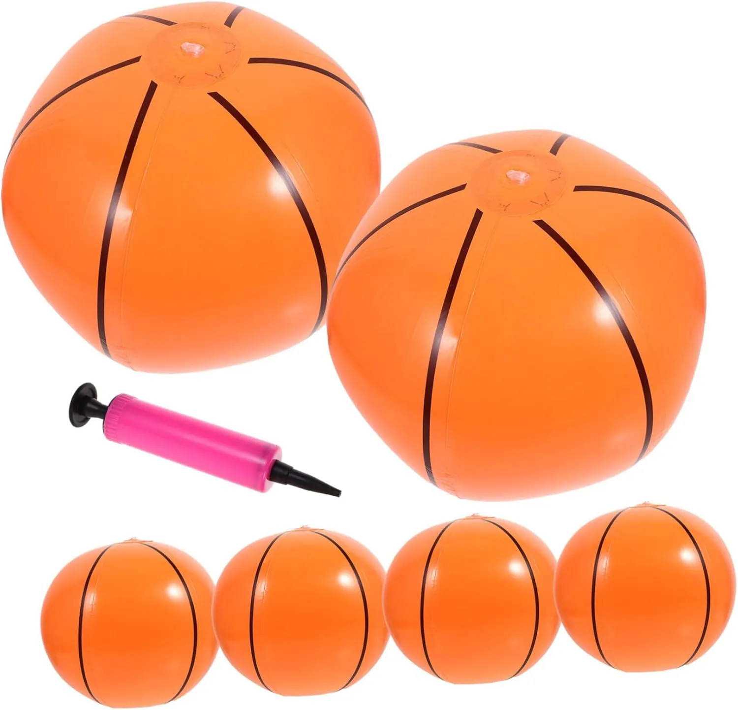 1set Inflatable Beach for Fun Swimming Pool Toys and Random Pump for Parties and Outdoor Activities