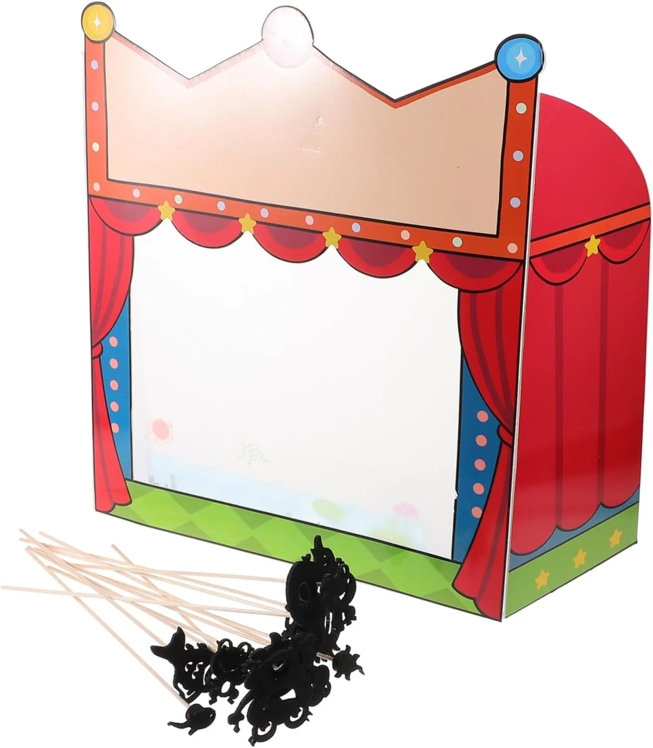 1Set Shadow Puppet Theater Kit Experiment for Engaging Storytelling Activity for Kindergarten Traditional Shadow Puppetry Props for Imaginative Play
