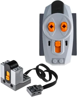 2pcs Technic-Remote Set with IR-Remote-Control-Receiver, Compatible with Technic-Parts for STEM MOC Project Replacement-Parts
