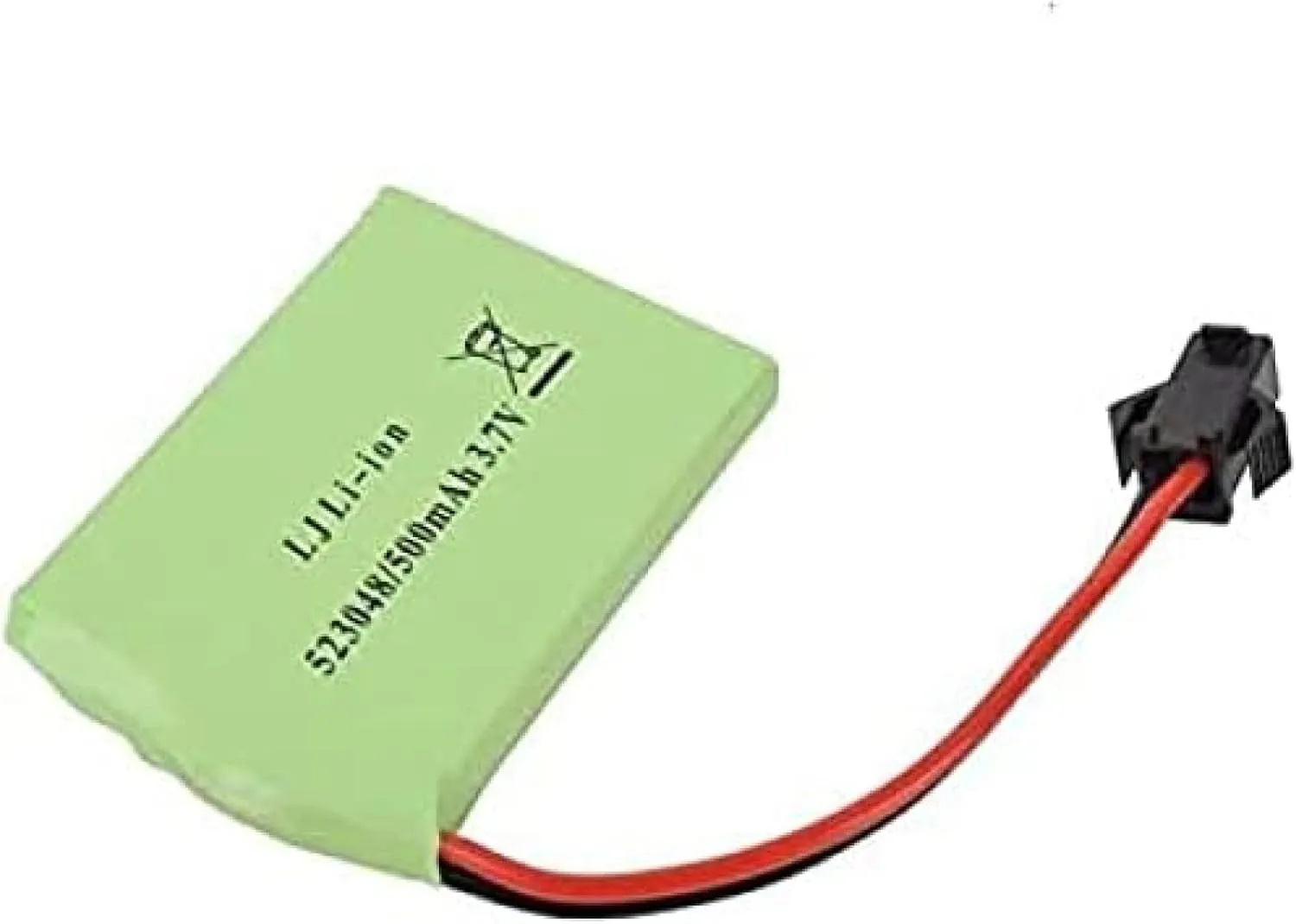3.7V 500mAh 523048 Li-ion Battery for Remote Control Electric Toys Battery for RC Leaning Machine Hand Drum 1pcs
