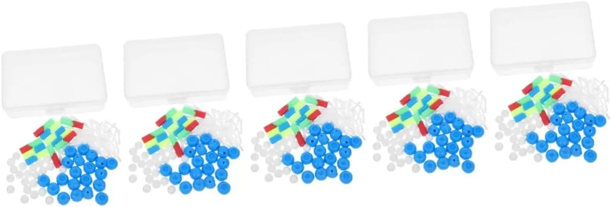 5 Sets DNA Model Kit Double Helix Molecular Models Educational Teaching Tool Science DNA Structure DIY Classroom Decor