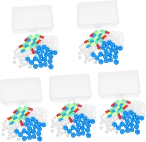 5 Sets Science Dna Model Double Helix Dna Model Kit Molecular Structure Educational Tool Classroom Decor Diy Kit