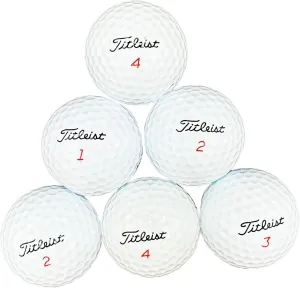 50 NXT/Trufeel/Velocity/DT Trusoft/Tour Soft Assorted Golf Balls Mix, White, 5/4A