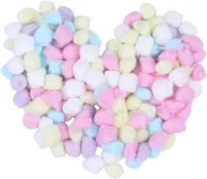 500g Pure Cotton Face Wash Cotton Balls Bulk Makeup Rounds Soft Absorbent Reusable Perfect for Home Beauty Salon