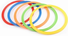 5Pcs Ring Clips Circle Jump Ring Game Sports Toy for Outdoor Playing Activity,Outdoor Entertainment for Children