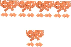 5sets Miniature Roof Tiles for DIY Layout Train Set Miniature Garden Architectural Building 50pcs*5