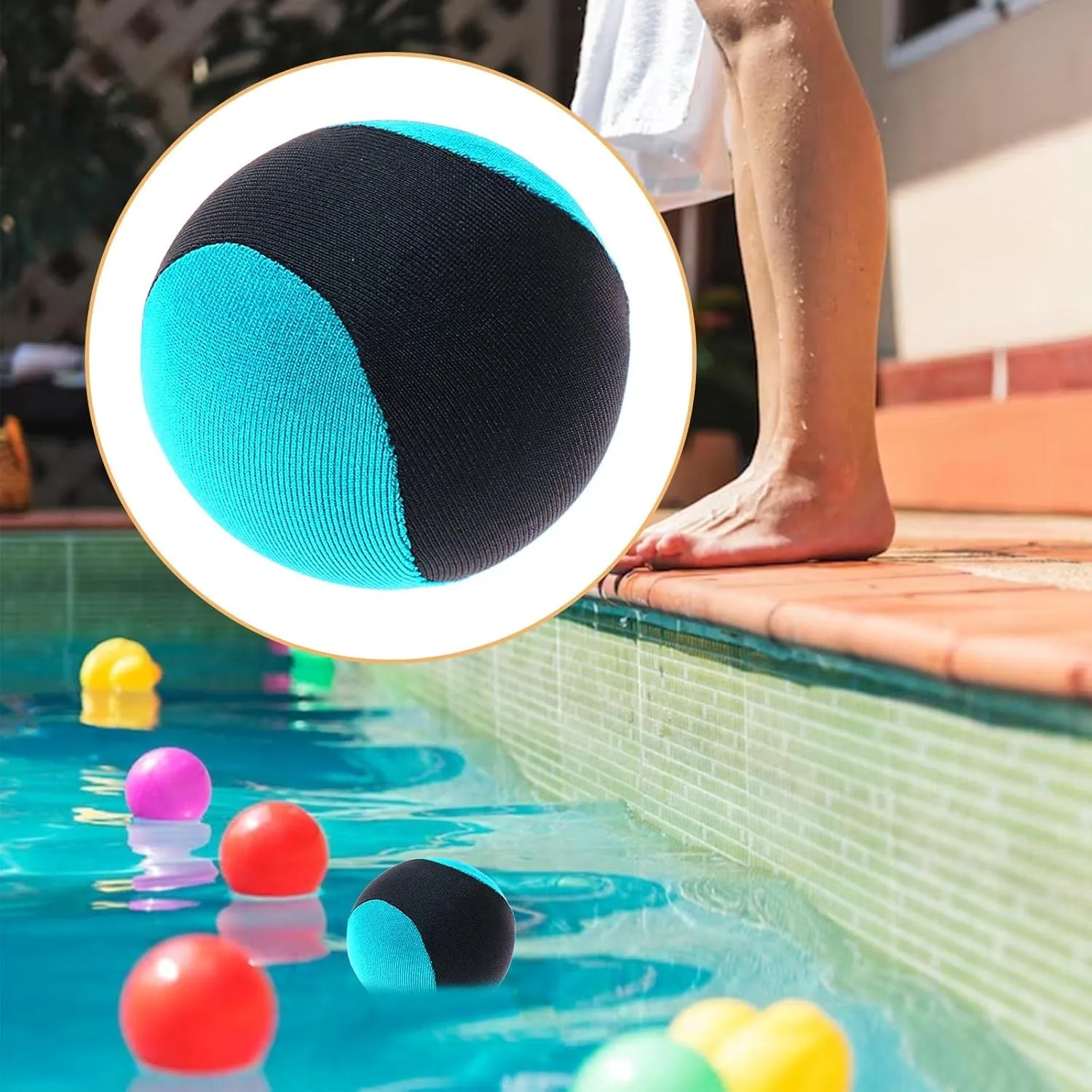 6X Soft Sensory Toy Set for Beach and Pool Fun