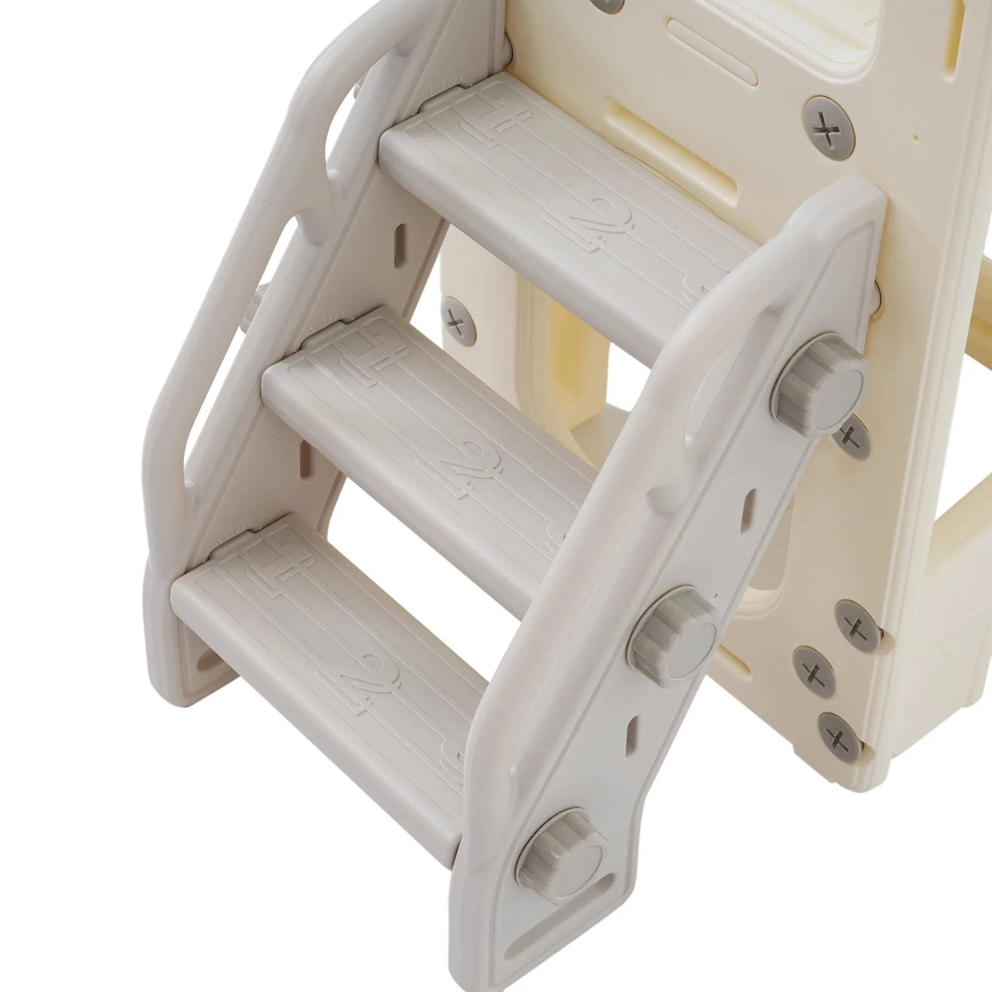 8-in-1 Kids Climbing Slide & Activity Set