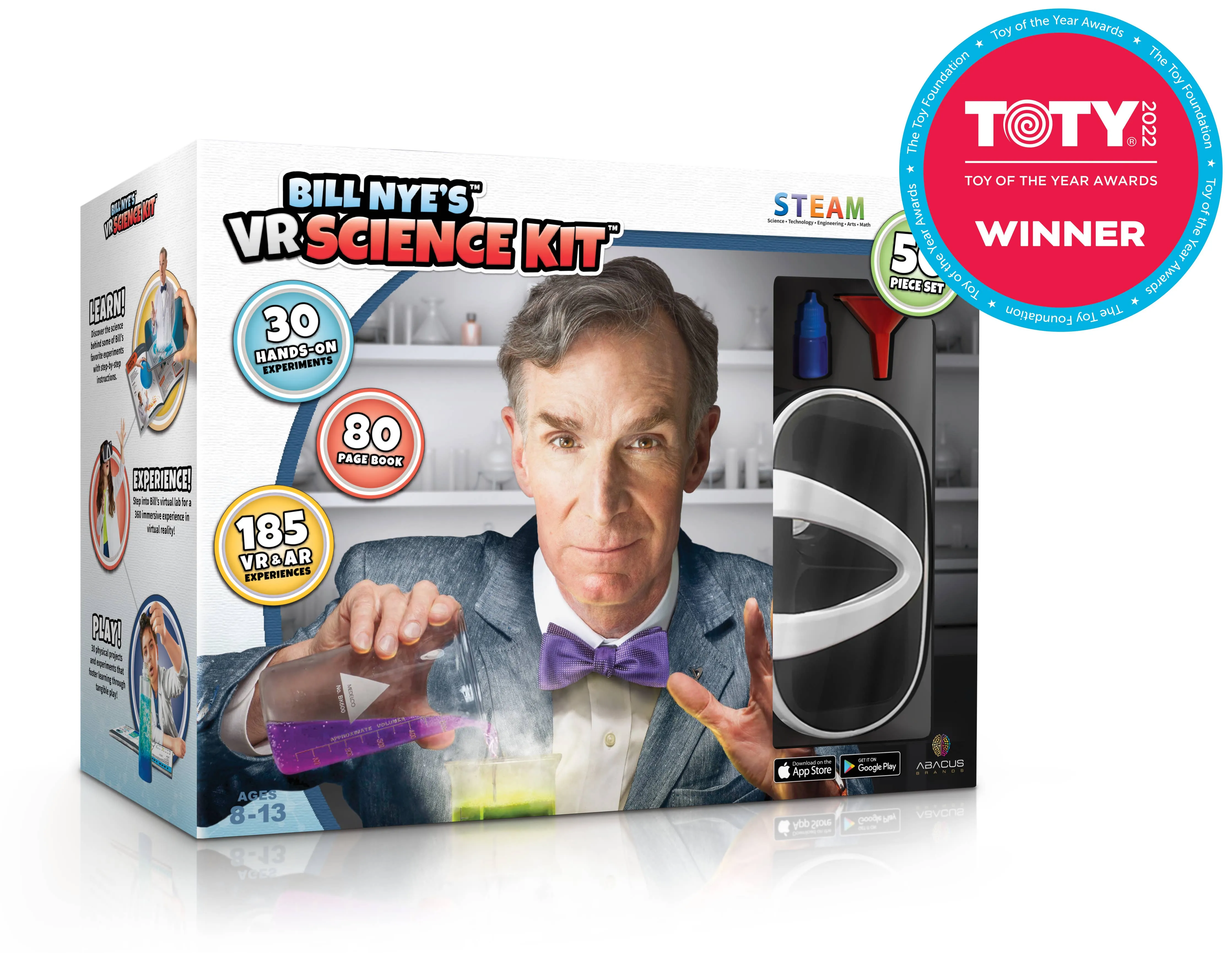 Abacus Brands, Inc. - Bill Nye's VR Science Kit - Virtual Reality Science Set