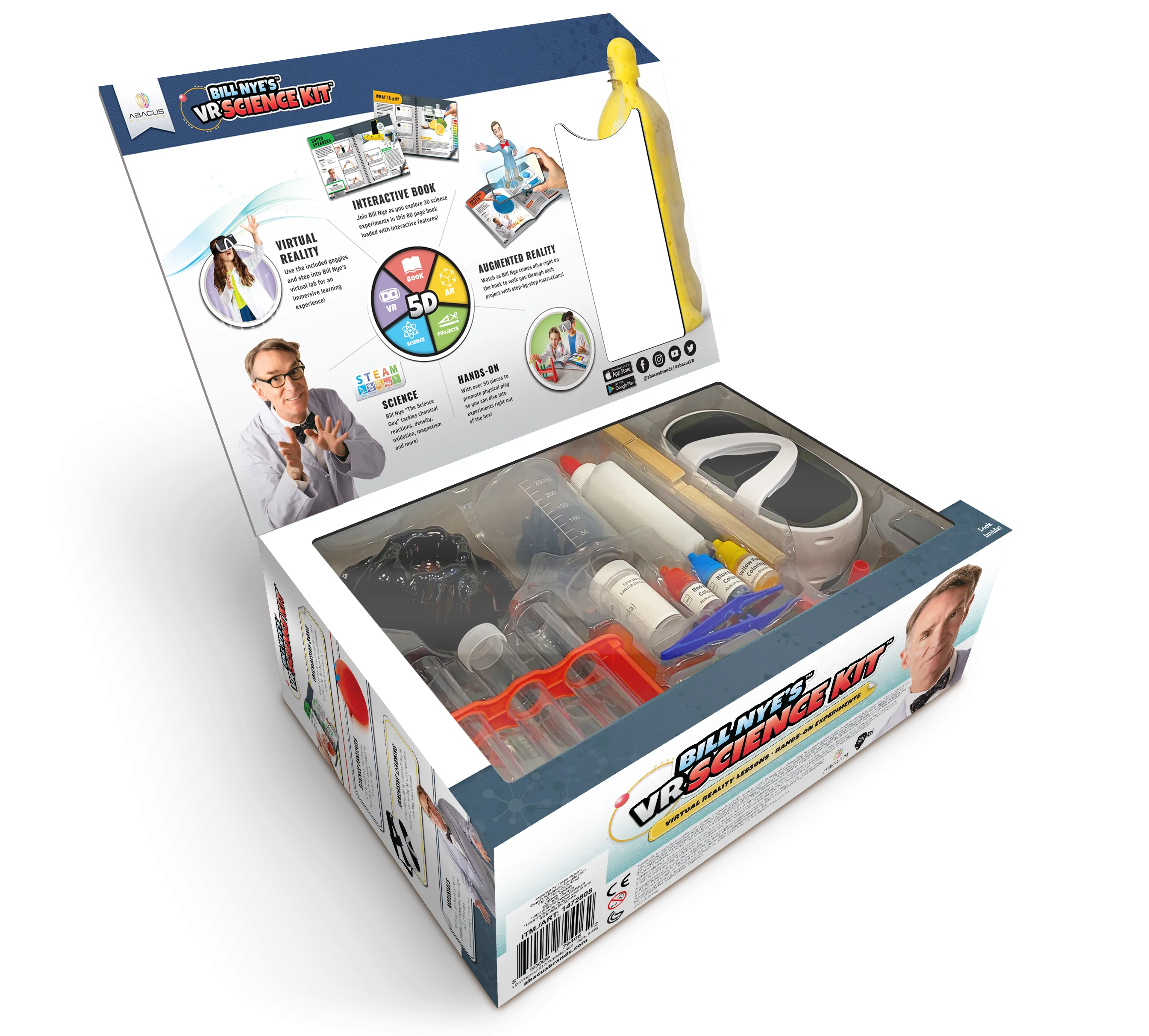 Abacus Brands, Inc. - Bill Nye's VR Science Kit - Virtual Reality Science Set