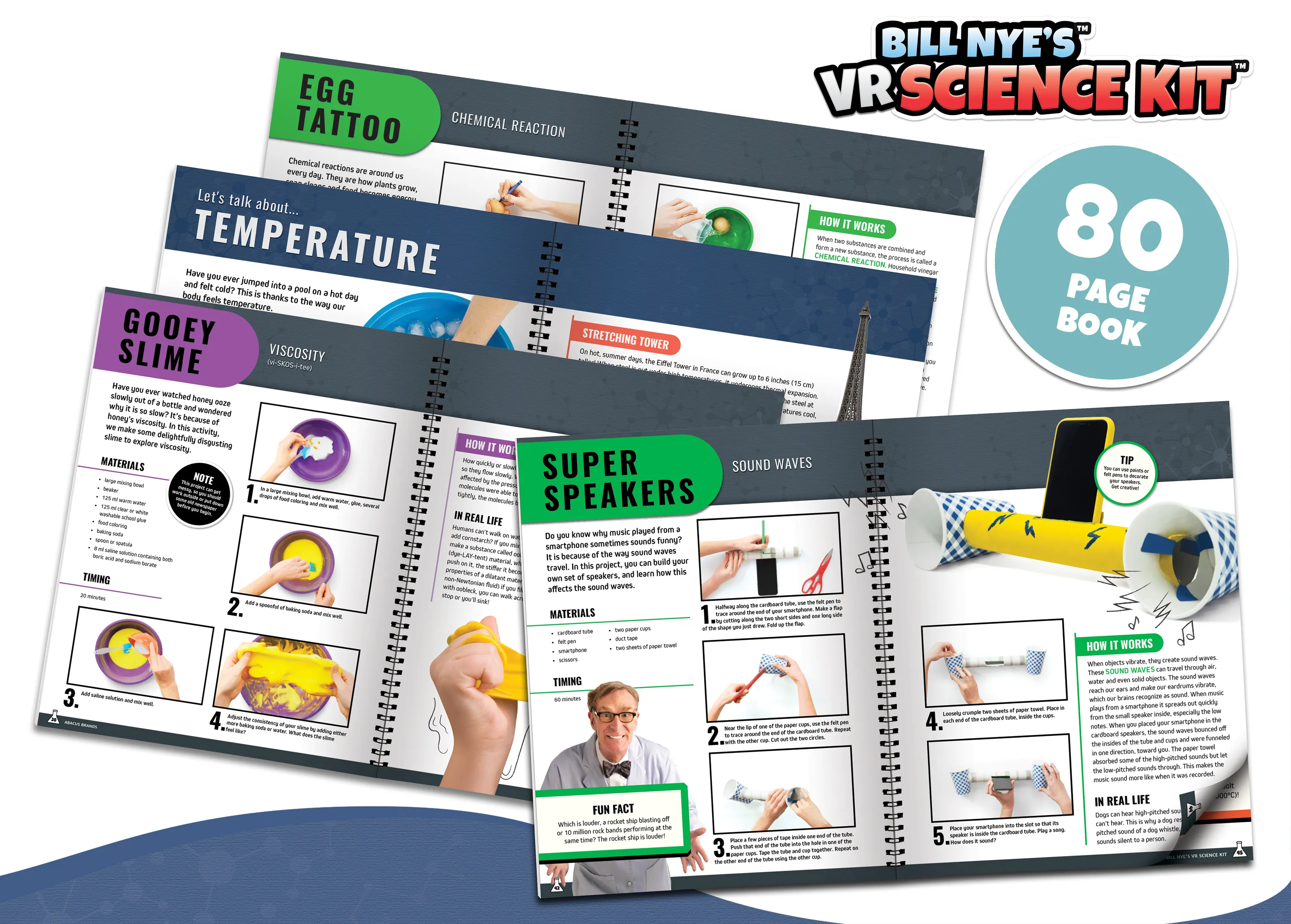 Abacus Brands, Inc. - Bill Nye's VR Science Kit - Virtual Reality Science Set