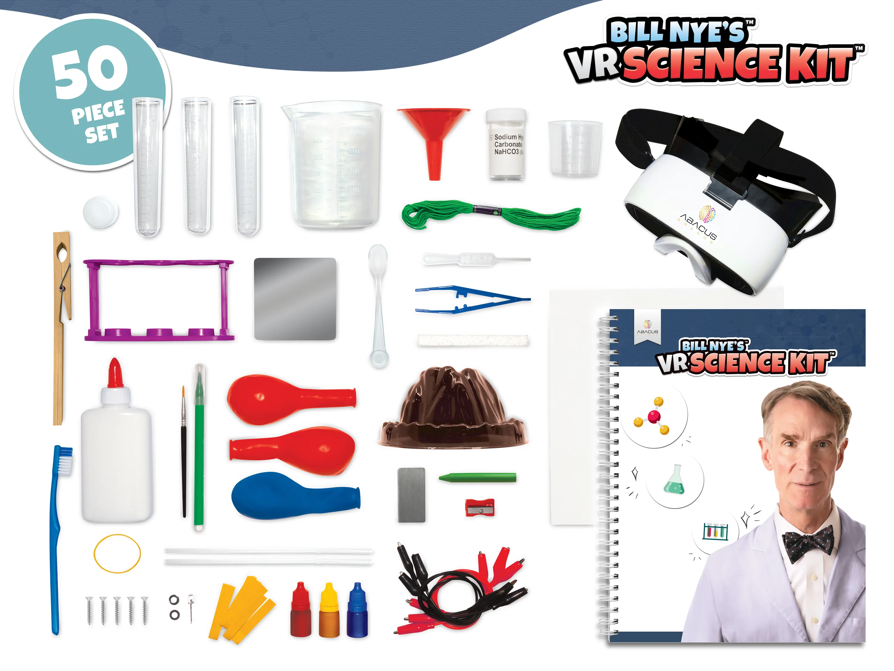 Abacus Brands, Inc. - Bill Nye's VR Science Kit - Virtual Reality Science Set