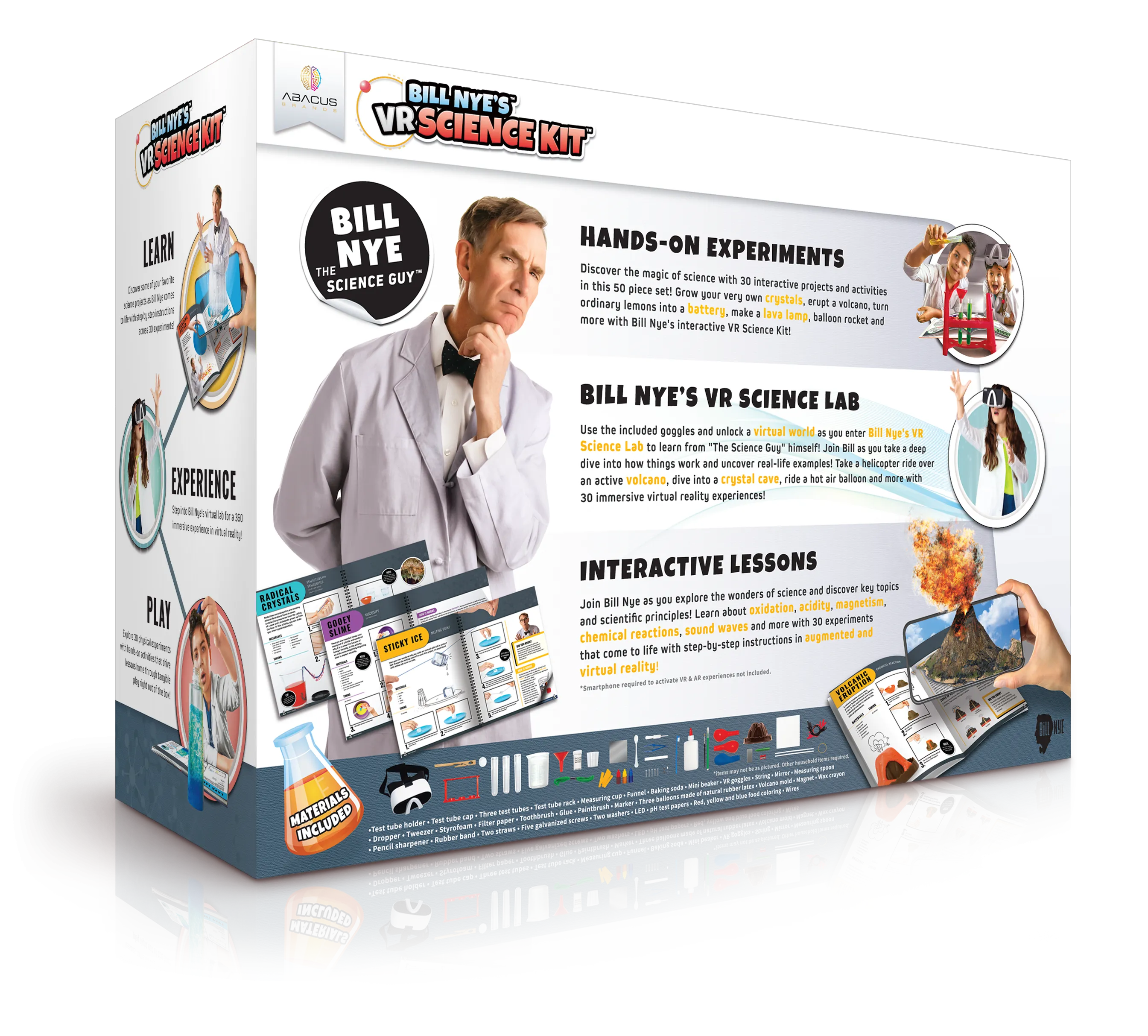 Abacus Brands, Inc. - Bill Nye's VR Science Kit - Virtual Reality Science Set