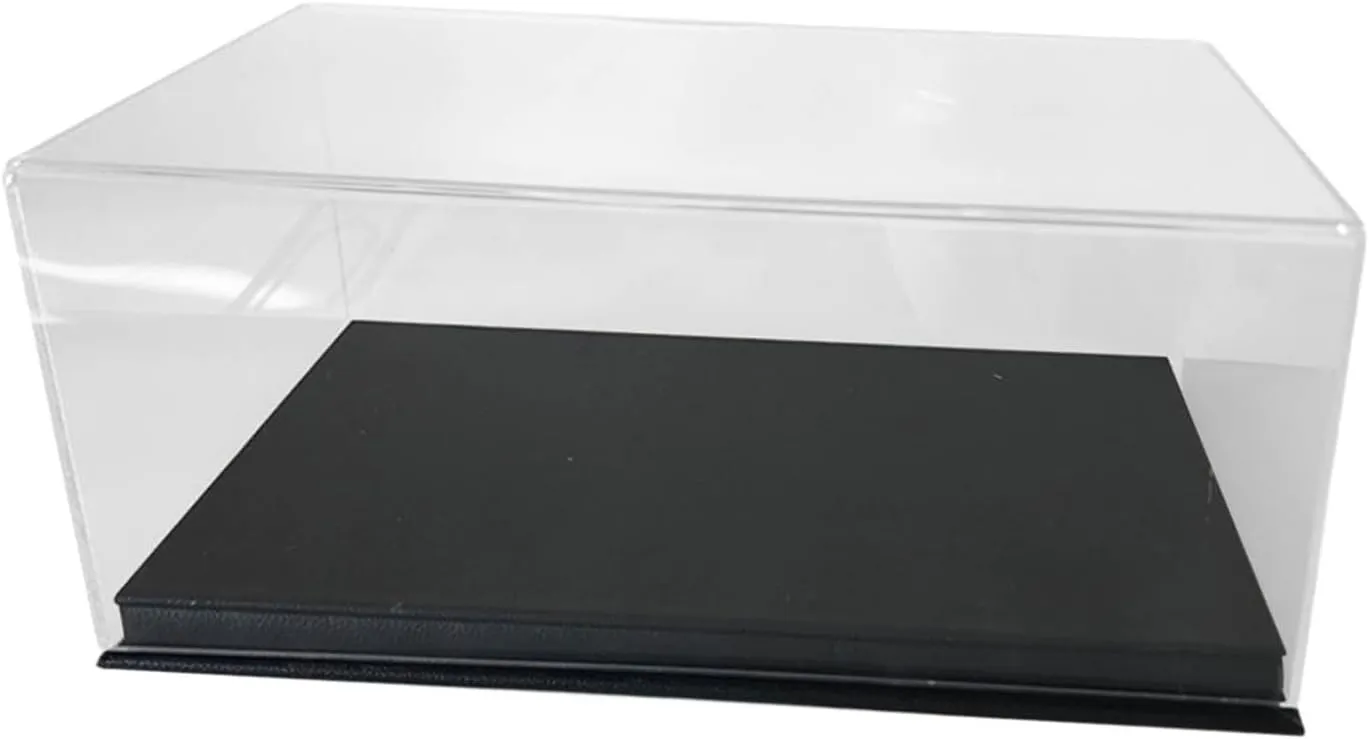 Acrylic Display Case Figure Display Case Stackable Crafts Dustproof Toy Cars Showcase Display Box for Cosmetics Souvenirs