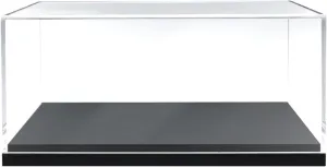 Acrylic Display Case Figure Display Case with Base Clear Diecast Model Car Showcase for Statue Action Figures Toys Cosmetics