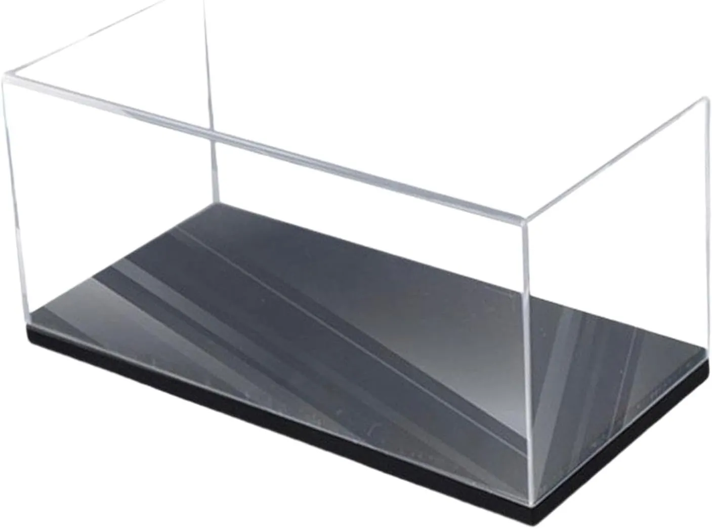 Acrylic Display Case Model Figure Display Case for 1/18 Model Cars Souvenirs