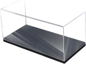 Acrylic Display Case Model Figure Display Case for 1/18 Model Cars Souvenirs