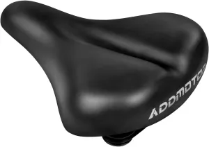 Addmotor Comfort Bike Seat for Men & Women, Bike Saddle Replacement with Dual Rubber Ball Suspension Fit for Electric Bike, Exercise, Cruiser, Mountain, Road Bike