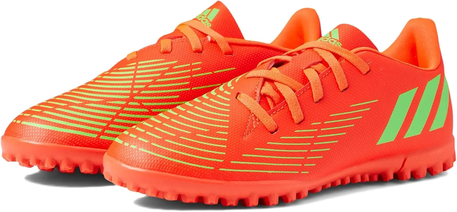 adidas Unisex Predator Edge.4 Turf Soccer Shoe - Kids Soccer Cleat