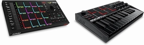 Akai Professional MPC Studio MIDI Controller Beat Maker with 16 Velocity Sensitive RGB Pads & Professional MPK Mini MK3-25 Key USB MIDI Keyboard Controller With 8 Backlit Drum Pads