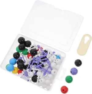 Alipis Molecular Model Kit for Organic Chemistry Educational Building Teachers Students Enhancing Learning with Realistic Proportions and Interactive Assembly Experience