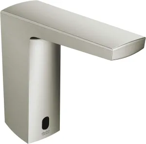 American Standard 7025205.295 Paradigm Selectronic Integrated Faucet with Above-Deck Mixing, Battery-Powered, 0.5 gpm, Brushed Nickel