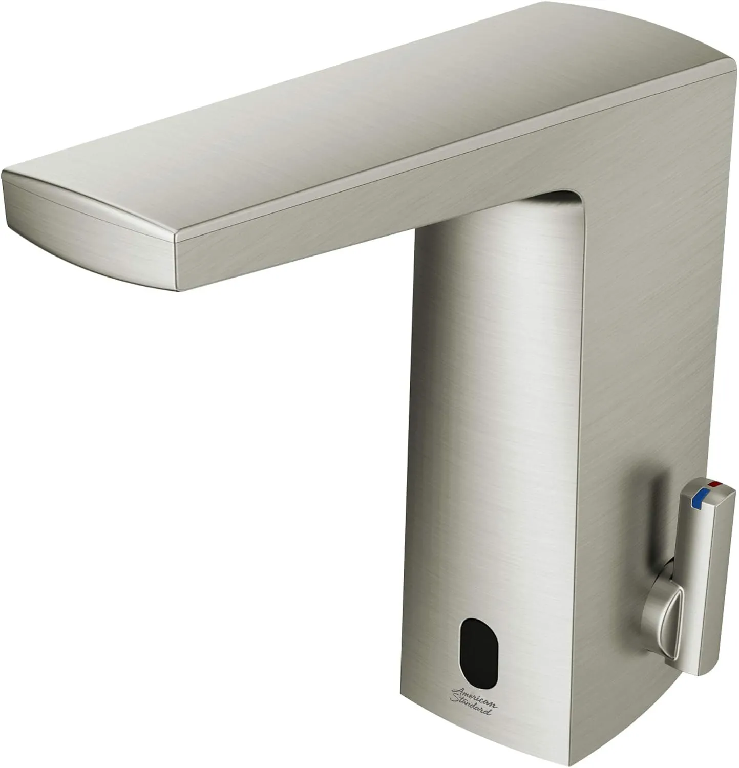American Standard 7025205.295 Paradigm Selectronic Integrated Faucet with Above-Deck Mixing, Battery-Powered, 0.5 gpm, Brushed Nickel