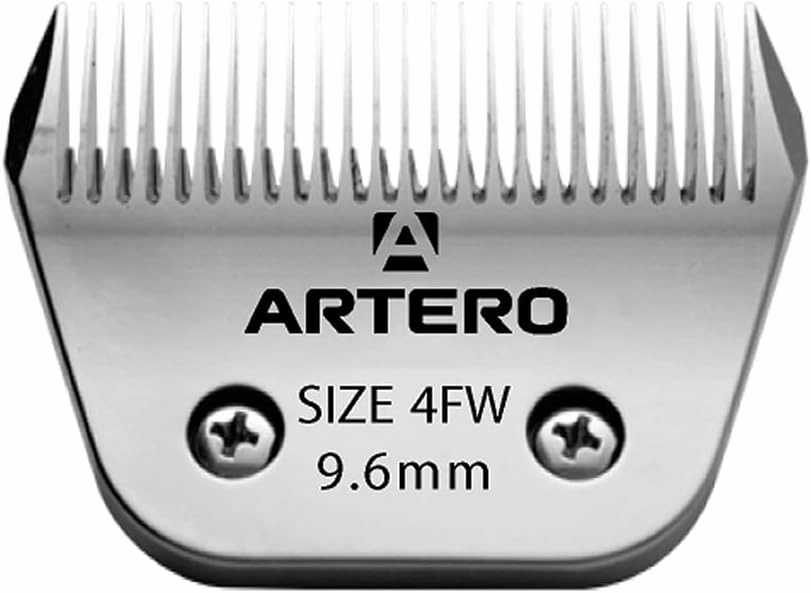 ARTERO A5 Wide Blade #4WF, 0.38" (9.6mm) Detachable Dog Clipper Blade – A5 Compatible – Stainless Steel Grooming Blade for Medium to Long Coats – Professional Pet Grooming Tool