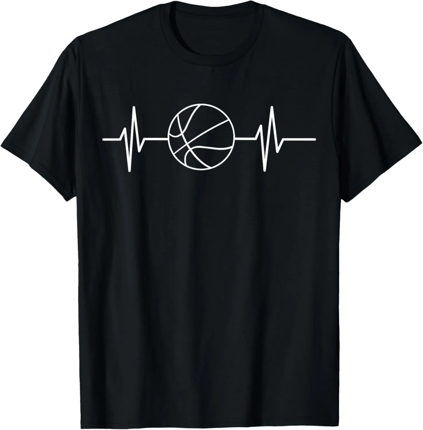 Basketball Heartline Dunk Player Quotes Basketball Fan Hoop T-Shirt
