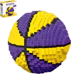 Basketball Micro Mini Building Blocks Set for Adults Office Sports Sets Gift for Fans Boys 8-12