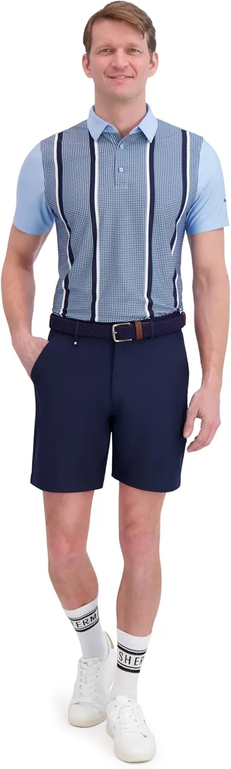 Ben Sherman Men's Performance Golf Polo Shirts– Stretch, Extra Soft Fabric, Moisture-Wicking, Odor Resistant