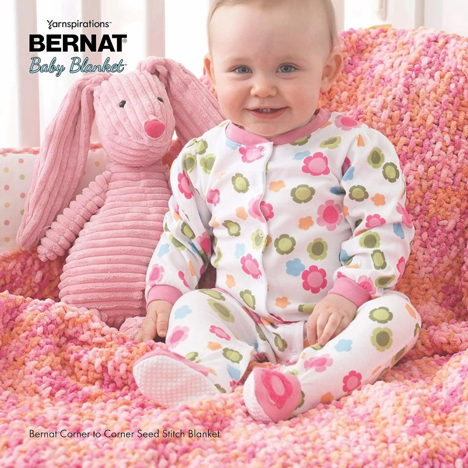Bernat Baby Blanket Baby Yellow Yarn - 3 Pack of 100g/3.5oz - Polyester - 6 Super Bulky - 72 Yards - Knitting/Crochet