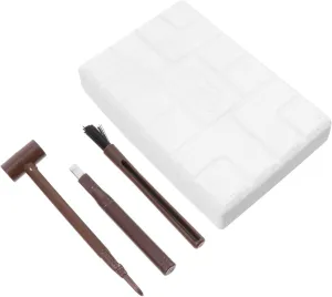 BESPORTBLE 1 Set DIY Dinosaur Excavation Kit for Archaeology Digging Educational Stem Interactive Fun for Young Paleontologists Enhance Creativity Hand Eye Coordination