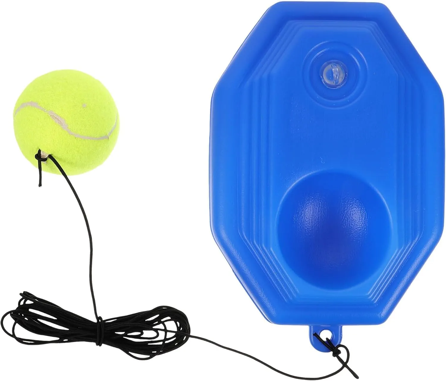 BESPORTBLE 1set Tennis Training Kit Self Practice Tool Base for Beginners Teens Interactive Sports Prop for Personal Training Material for Enhanced Durability Random Style