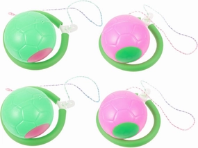 BESPORTBLE 4 Pcs Bouncing Ball Single Foot Jumping Balls for Lightweight Outdoor Fun Safe and Soft Material for Active Play and Fitness Random Color Random Color