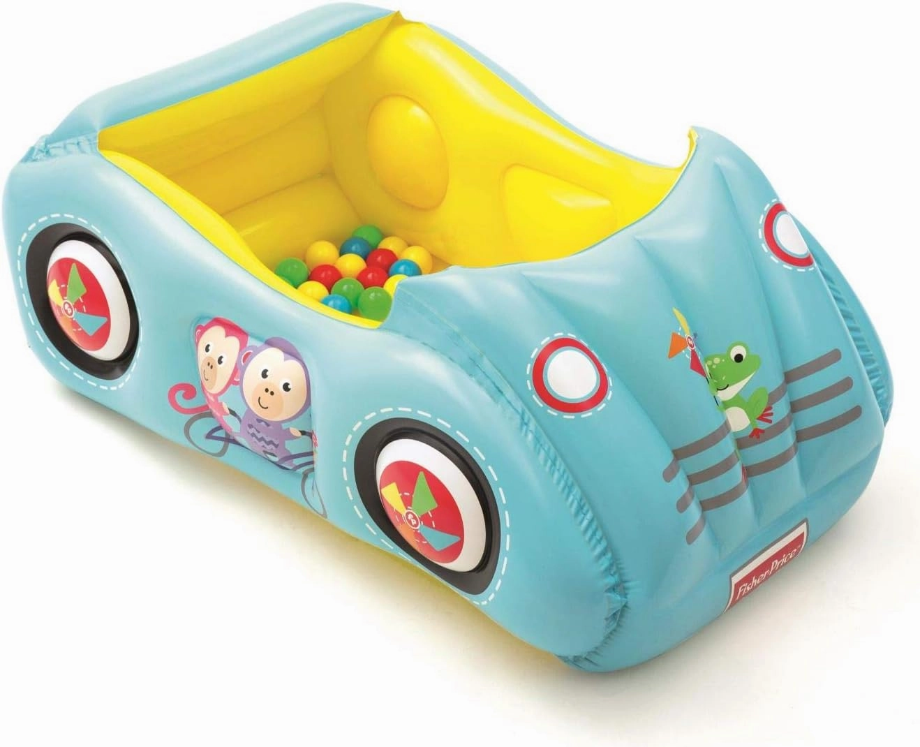 Bestway Fisher-Price 47 x 31 x 20 Inch Race Car Ball Pit