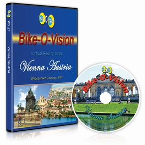 Bike-O-Vision - Vienna, Austria - Virtual Cycling Adventure - Perfect for Indoor Cycling and Treadmill Workouts - Cardio Fitness Scenery Video