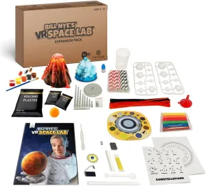 Bill Nye's VR Space Lab - Virtual Reality Kids Science Kit, Book and Interactive STEM Learning Activity Set (Materials & Book Only - Goggles Sold Separately) - for Ages 8 and Up