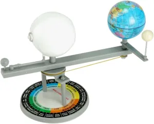 BinaryABC Solar Eclipse Teaching Aids,Solar System Model,Solar System Planet Toys,Sun Earth Moon Orbital Model,Kids Educational Geography Model