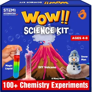 Butterfly Edufields 100  Science Kits for Kids Age 4-8 | Science Kit Gifts for 6 Year Old Boys & Girls | Science Experiments for Kids 6-8 | Science Kits Age 4-8 | Cool 7 Year Old Gifts