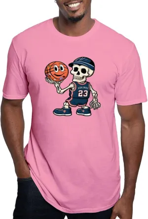 CafePress A Humorous and Creative Basketball Play Men's Classic T Shirt Men's Fitted Graphic T-Shirt