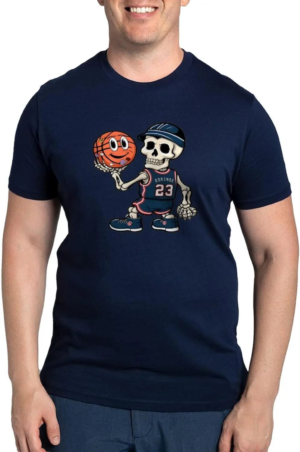 CafePress A Humorous and Creative Basketball Play Men's Eco Sport T Shirt Men's Eco Sport Dark T-Shirt