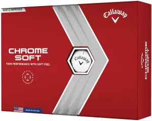 Callaway Golf 2022 Chrome Soft Golf Balls (True Track (Red/Blue)
