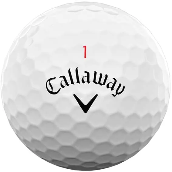 Callaway Golf 2022 Chrome Soft Golf Balls (True Track (Red/Blue)